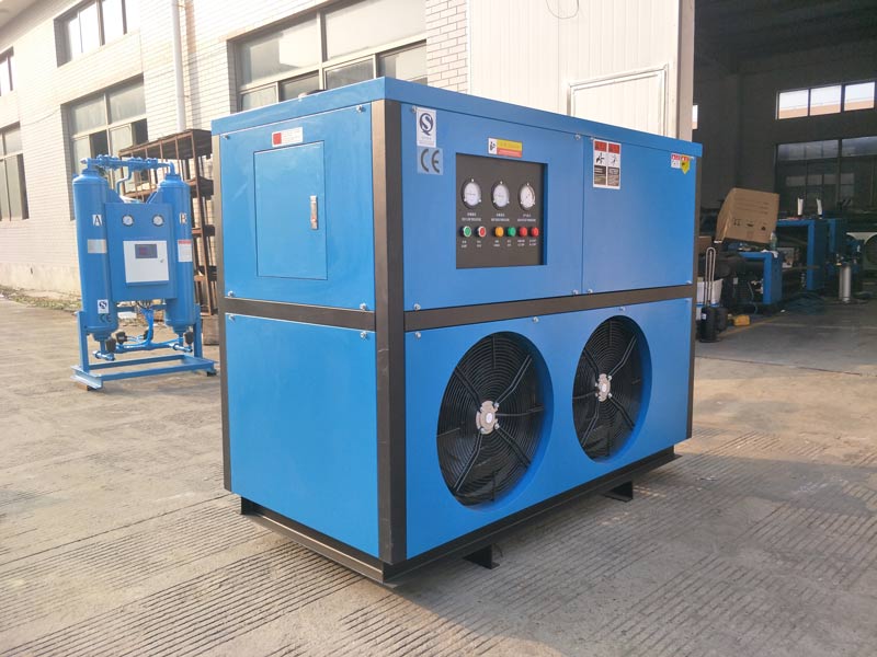 進(jìn)氣溫度過(guò)高時(shí)冷干機(jī)應(yīng)采取什么措施